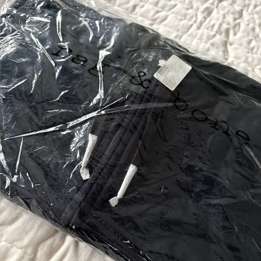 rag & bone Navy/Black Anson Zip Hoodie